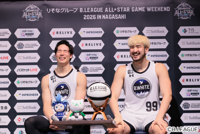 馬場&川真田「カステラ兄弟」結成!? 富樫、比江島らBリーグオールスター出場選手決定!