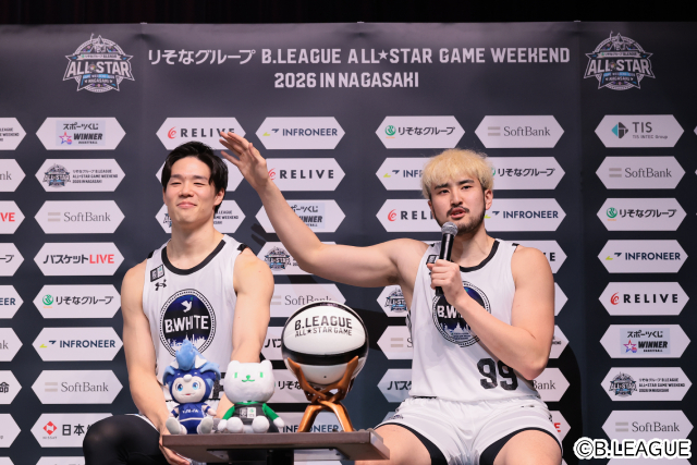 馬場&川真田「カステラ兄弟」結成!? 富樫、比江島らBリーグオールスター出場選手決定!