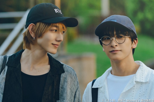 嫉妬を知った羽山(駒木根葵汰)、星空の下で交わす白崎(新原泰佑)とのキス「25時、赤坂で2」第8話