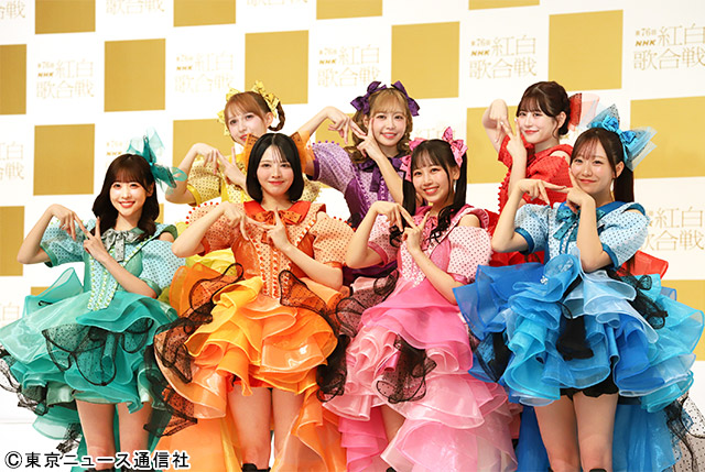 FRUITS ZIPPER／「紅白歌合戦」会見より