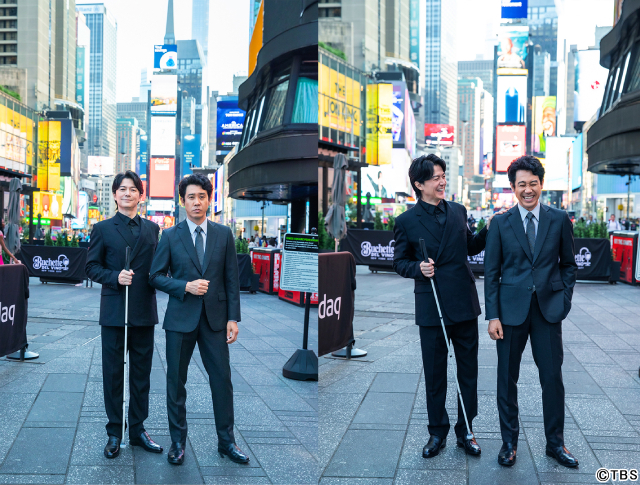 福山雅治×大泉洋「ラストマン」NY上陸！　最新ロケ写真解禁　映画と連動の壮大な物語へ