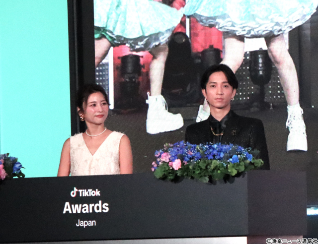 田中樹、チョッパーと笑顔で共演!「TikTok Awards Japan 2025」