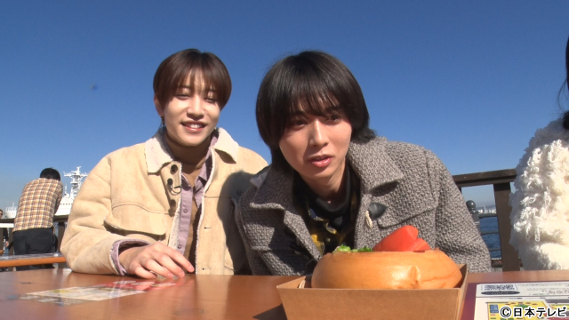 井上瑞稀＆中村嶺亜が横浜クリスマスめぐり！「シューイチ」でぼる塾・田辺と満喫