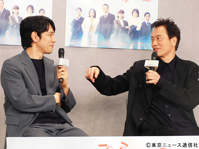 「みんないっぱいいっぱい」松山ケンイチ×遠藤憲一×鳴海唯が語る「テミスの不確かな法廷」の舞台裏