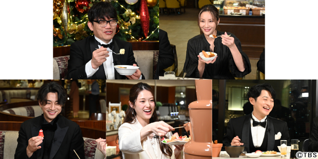 INI・松田迅「テンション上がっちゃう」下野紘らと「界隈グルメ」でホテルビュッフェ食べ尽くす