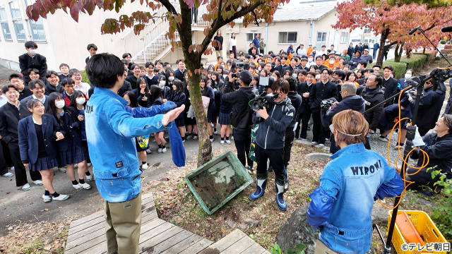 「相葉ヒロミのお困りですカー?」ヒロミと相葉雅紀が高校の中庭を大掃除&ブラスバンドに加入!?