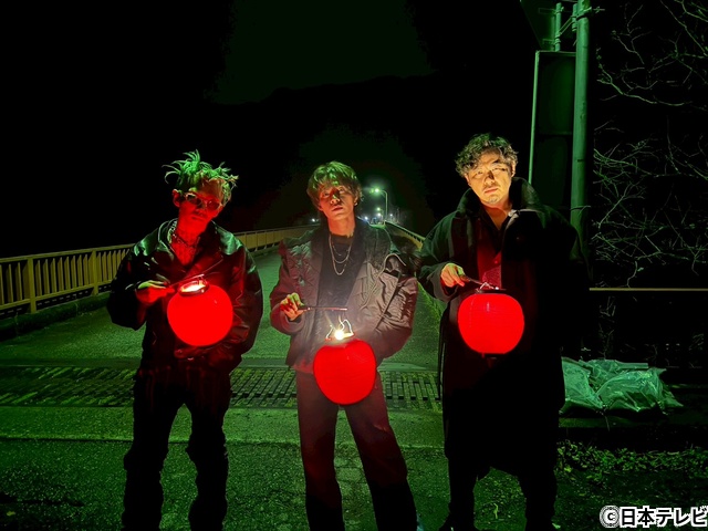 上田竜也×King Gnu・勢喜遊×アルピー・平子祐希、異色コワモテトリオが“最恐”初詣