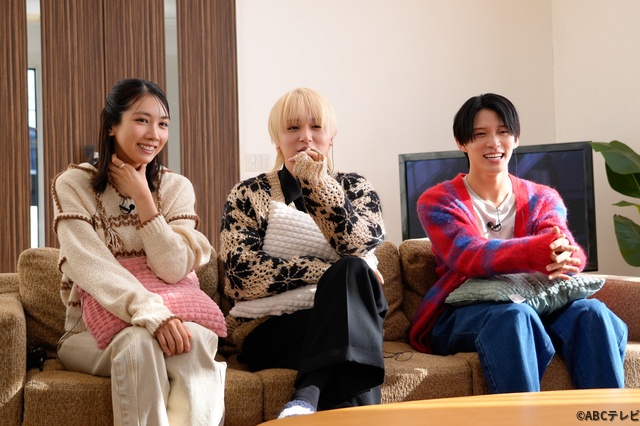 伊野尾慧＆松本穂香＆黒田光輝らが「50分間の恋人」鑑賞会で赤面！　奇行には「やばいですね（笑）」