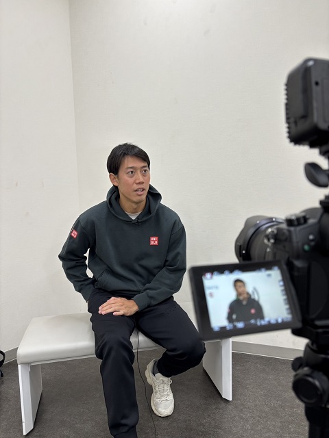 錦織圭が2025年を総括。来季の全豪は「一つでも多くの試合に勝って自信をつけたい」