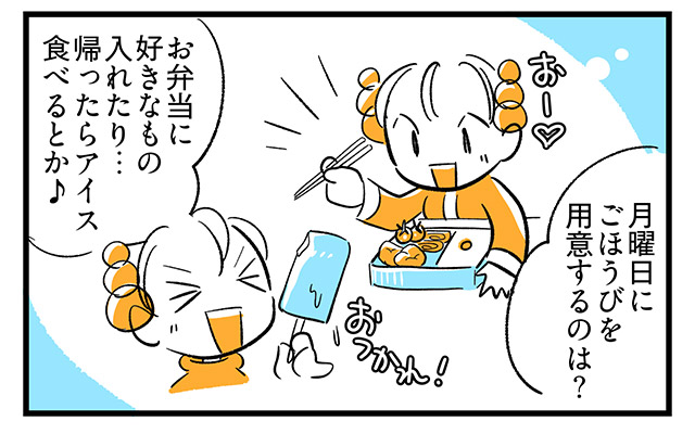 EPISODE 24.「月曜がこわい」3ページ目・3コマ目／町あかり漫画連載 Cheerly！