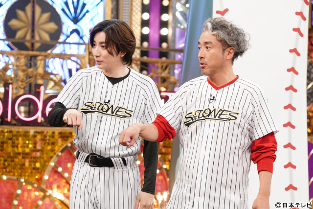 SixTONES、ムロツヨシ＆西野七瀬と大騒ぎ！　動体視力でムロ劇場開幕＆サイズの晩餐ランキングも