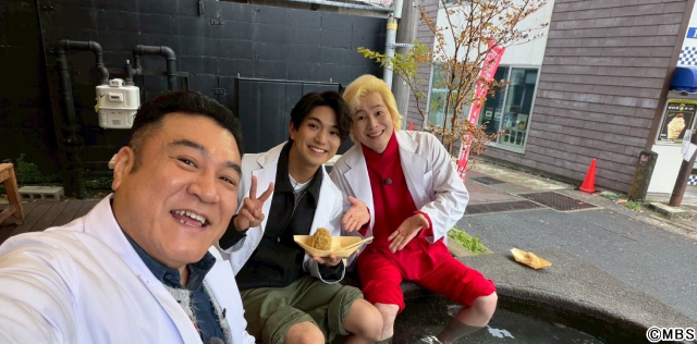 中島佑気ジョセフ＆塩野瑛久が箱根へ！　正門良規らと巡る「サタプラ」年内ラスト開運＆グルメ旅