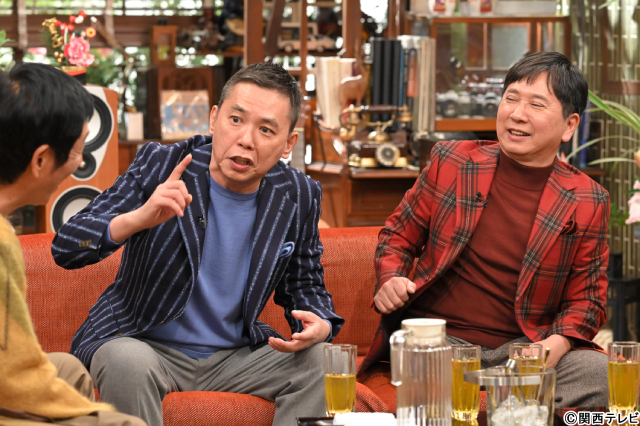 ムロツヨシ＆木南晴夏「さんまのまんま」に登場。爆笑問題と又吉直樹もぶっちゃけトーク