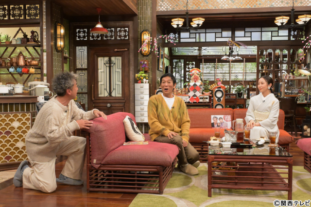 ムロツヨシ＆木南晴夏「さんまのまんま」に登場。爆笑問題と又吉直樹もぶっちゃけトーク