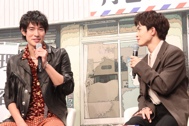 中島歩＆草川拓弥が大暴れ！「俺たちバッドバーバーズ」制作発表で高良健吾との友情秘話も!?