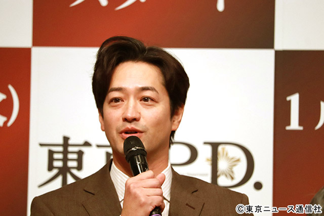 「東京P.D. 警視庁広報2係」会見で発覚! 世界へ羽ばたく福士蒼汰の向上心に緒形直人が感嘆