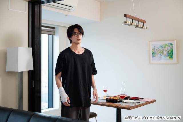 豊嶋花×山中柔太朗「黒崎さんの一途な愛がとまらない」主題歌担当・Sakurashimejiが現場訪問&生歌唱