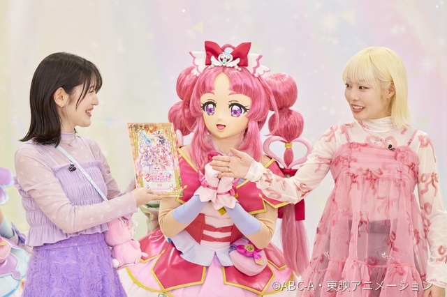 千賀光莉&本渡楓&東山奈央登場「名探偵プリキュア!」会見で事件発生!? 新プリキュアが推理劇披露