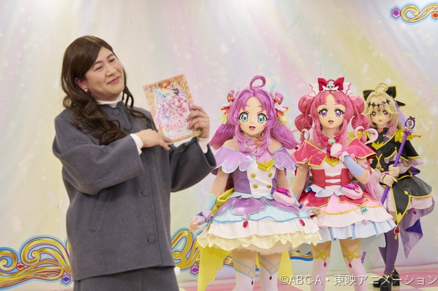 千賀光莉&本渡楓&東山奈央登場「名探偵プリキュア!」会見で事件発生!? 新プリキュアが推理劇披露