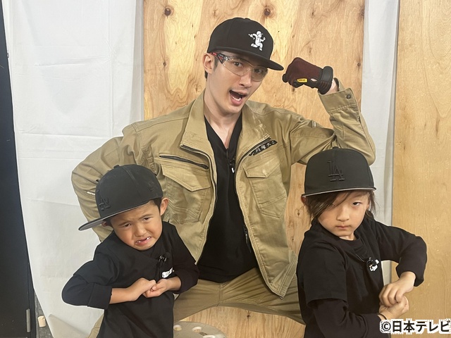 「ジェシーさ、天才?」中村獅童の息子たちが大喜び!「有吉ゼミ」で子ども部屋を大改造