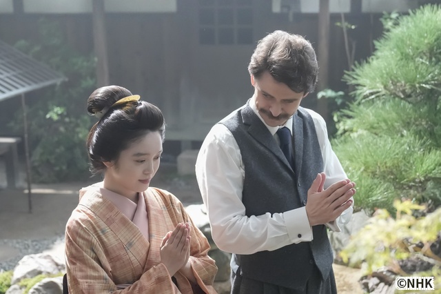 髙石あかりのトキに思わず胸キュン！　トミー・バストウが語る「ばけばけ」撮影エピソード