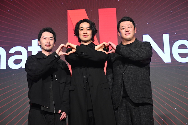 斎藤工、戸田恵梨香がNetflix注目作への熱い思いを告白! ラインナップ発表会