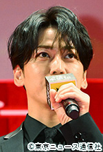 「連続ドラマ 北方謙三 水滸伝」会見:亀梨和也/林冲 「連続ドラマ 北方謙三 水滸伝」会見:亀梨和也/林冲