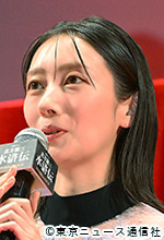 「連続ドラマ 北方謙三 水滸伝」会見:波瑠/済仁美 「連続ドラマ 北方謙三 水滸伝」会見:波瑠/済仁美