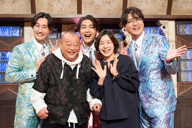 「鶴瓶のええ歌やなぁ」に3人体制の新生・純烈が登場! 爆笑トークと代表曲を披露