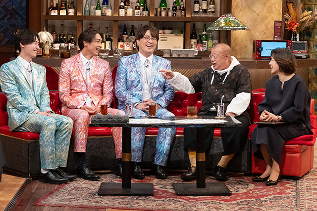 「鶴瓶のええ歌やなぁ」に3人体制の新生・純烈が登場! 爆笑トークと代表曲を披露
