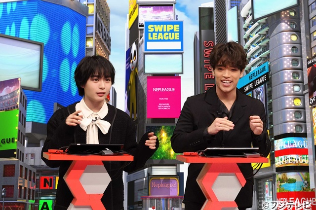 大西流星＆原嘉孝がシンクロ回答で高得点を目指す！「ネプリーグSP」で三つどもえ対抗バトル