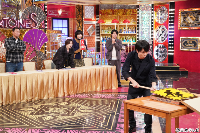 櫻井翔が再びビリビリの洗礼!? 中田翔初登場で「Golden SixTONES」大荒れ