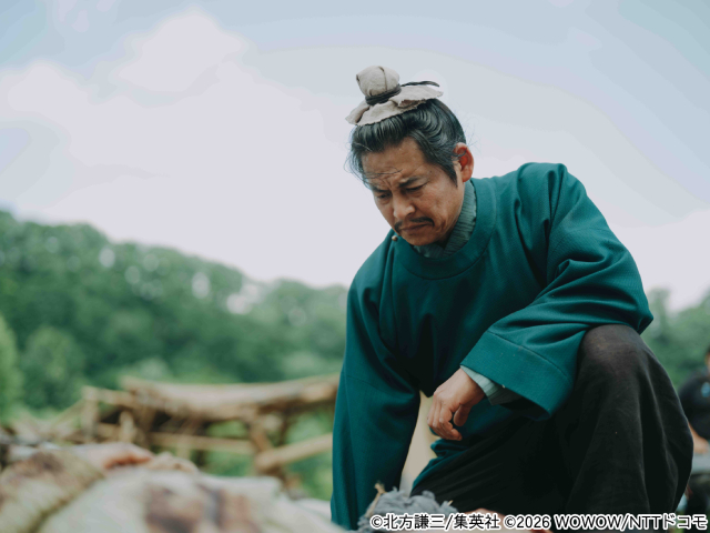 織田裕二主演「北方謙三 水滸伝」宋江の人柄と生きざまを感じるシーン写真を公開！