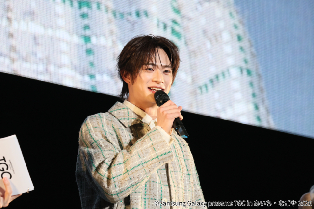 ACEes・浮所飛貴、地元で初ランウエー！「ガラ紡」なども体験「TGC in あいち・なごや 2026」