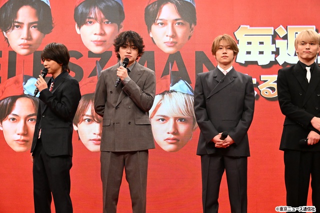 菊池風磨、篠塚大輝の地元で“弟分”が増えていることに驚き!「タイムレスマン」記者発表会見