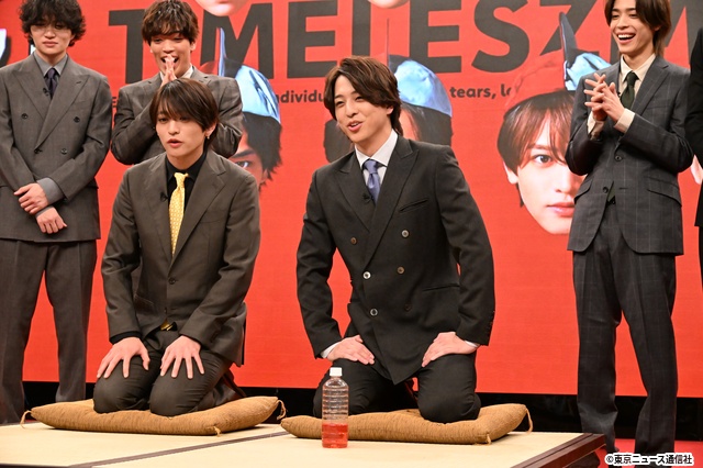 菊池風磨、篠塚大輝の地元で“弟分”が増えていることに驚き!「タイムレスマン」記者発表会見