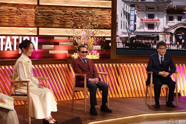 タモリが歌舞伎座の舞台裏に潜入!!「タモリステーション」で日本のエンタメを総力取材