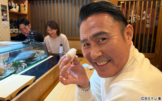 ご近所同士の松岡昌宏と市川右團次が初共演。“町寿司愛”を熱く語り合う