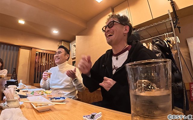 ご近所同士の松岡昌宏と市川右團次が初共演。“町寿司愛”を熱く語り合う