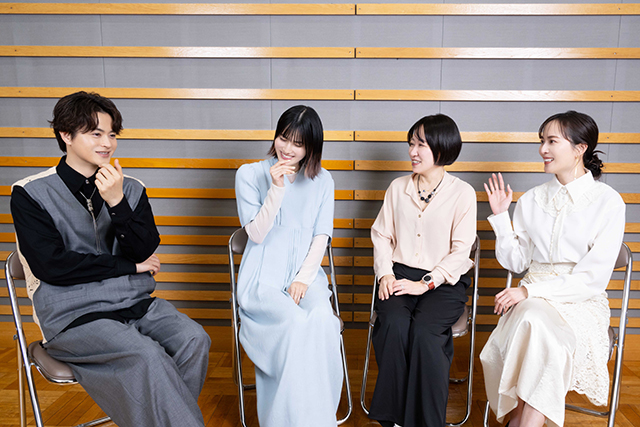 橋本愛×瀬戸康史×比嘉愛未×原作者・渡辺ペコ「にこたま」座談会。それぞれが作品に込めた思い