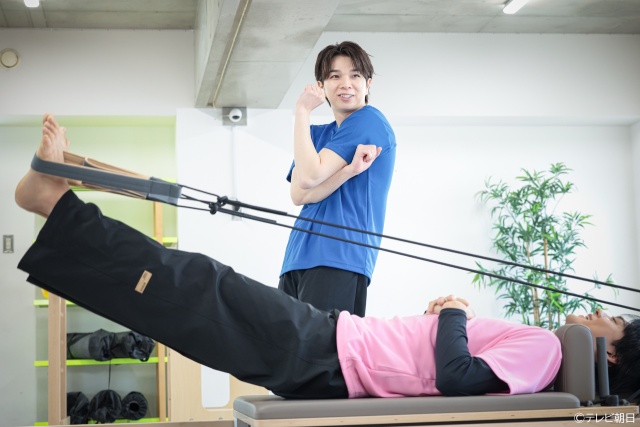 佐野勇斗“笹野耕一”がピラティス体験で「イイじゃ～ん！」!?　「おコメの女」スピンオフ第2弾