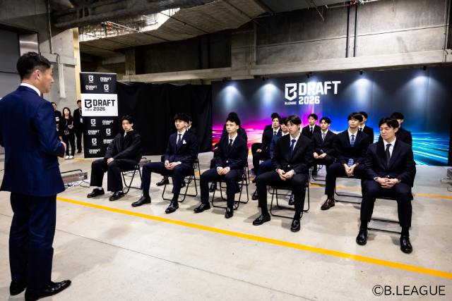 Bリーグ初のドラフト会議開催。指名選手たちの笑顔と声をお届け！