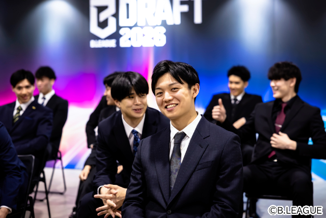 Bリーグ初のドラフト会議開催。指名選手たちの笑顔と声をお届け！