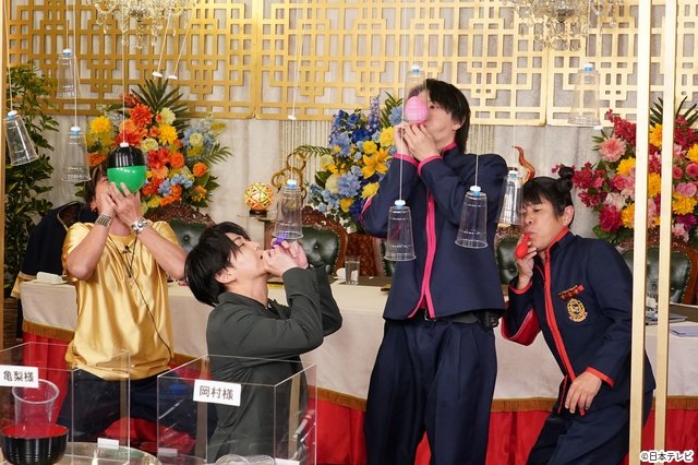 「ぐるナイ」亀梨和也×佐野勇斗×増田貴久の一夜限りのトリオで“ば・く・れ・つダンス”披露！