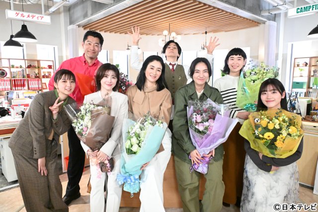 「一葉という体で感じた心が財産に」上白石萌歌が号泣　生田斗真ら「パン恋」キャストが撮了