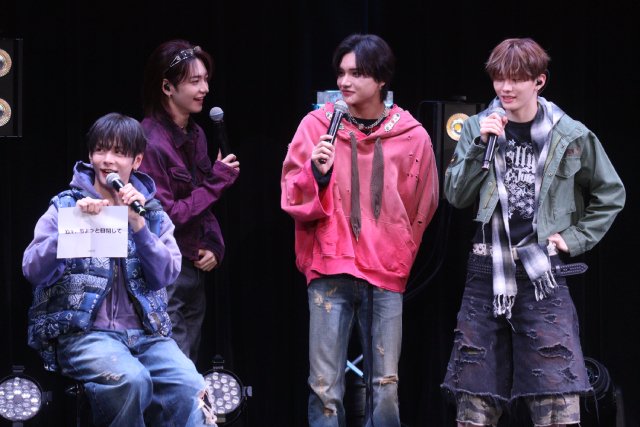 aoen、47都道府県ツアーを発表! &TEAM・FUMAから「全員でご飯に行って」とアドバイスも