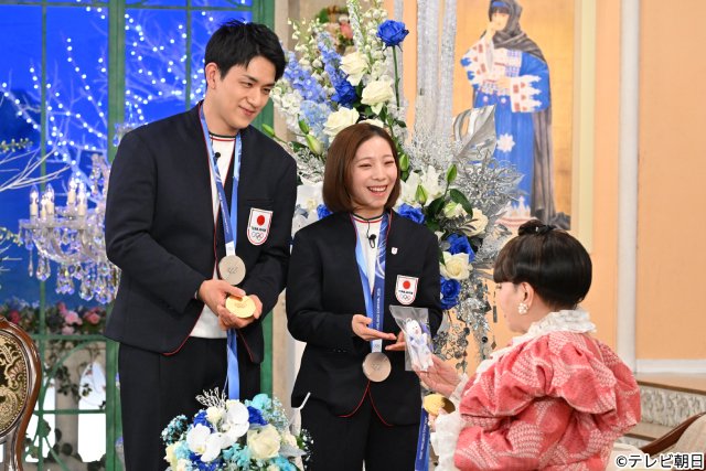 涙と絆の金メダル物語“りくりゅう”が大逆転Vの真実を「徹子の部屋」で告白