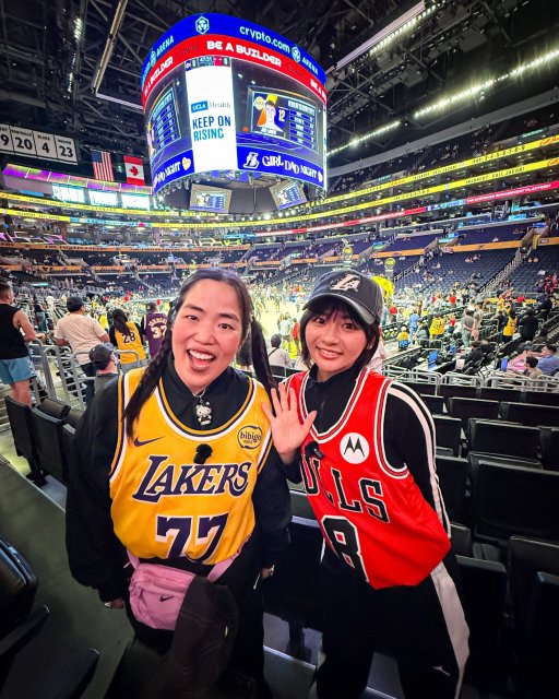 NBA・八村塁×河村勇輝のマッチアップをゆりやん&すみぽんがLA現地観戦!