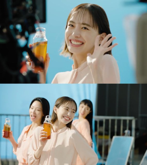 井桁弘恵が「『ブレンディ®︎』マイボトルスティック」新CMでおちゃめなダンスを披露♪