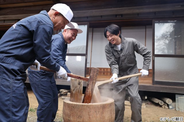 相葉雅紀の夢の新企画「マナブのおうち」が好スタート 餅つきで門出を祝福「相葉マナブ」